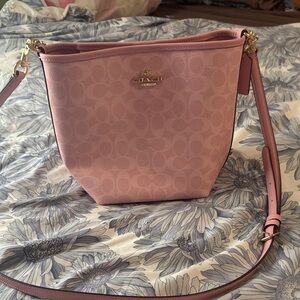 Coach Pink Crossbody Bag